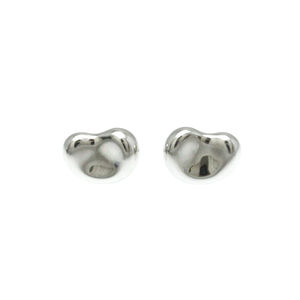 TIFFANY & CO. Platinum Bean Earrings